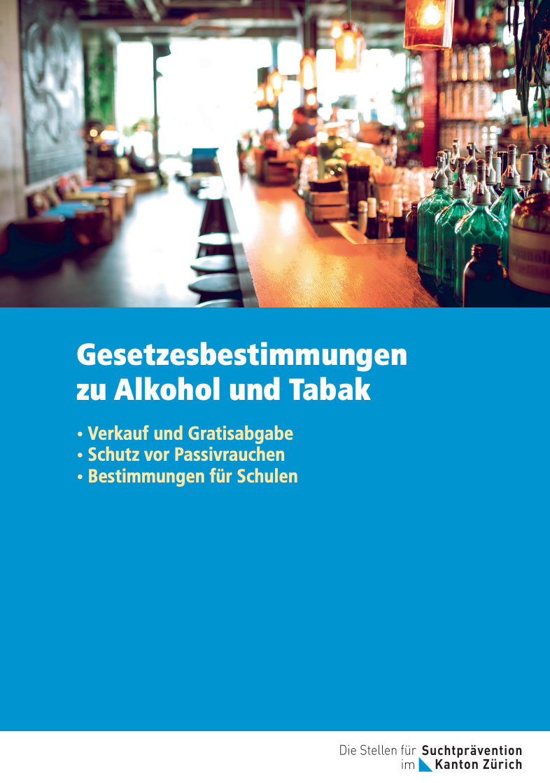Gesetzesbestimmungen zu Alkohol und Tabak